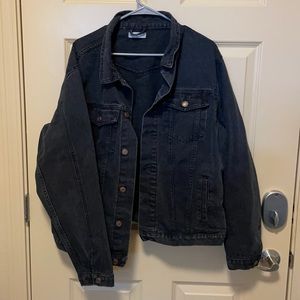 Black Jean Jacket
